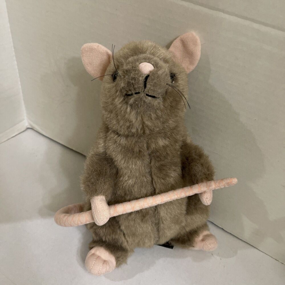 Harry Potter Wizarding World Scabbers Plush Rat 11” Noble Collection